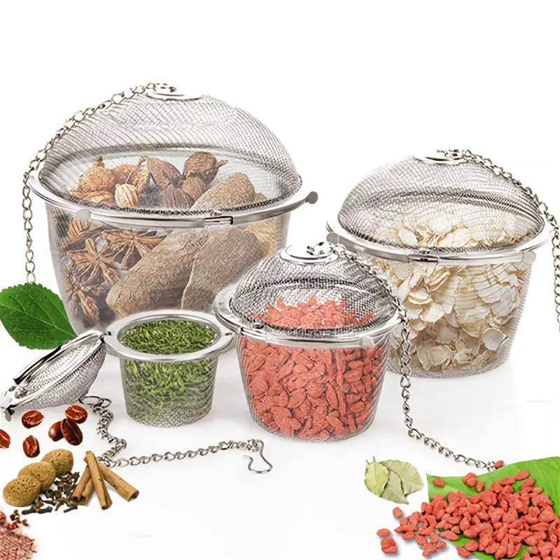 Easy Mesh Filter With Chain, Herbal Sieve Infuser, Reusable Stainless Steel Seasoning, Kitchen Filter Sachet with Chain, Herbal Ball Cooking Tools with Chain, Kitchen Filter Sachet with Chain, Multifunctional Fine Mesh Strainer, Ball Condiment Container Easy Mesh Filter With Chain, Herbal Sieve Infuser, Reusable Stainless Steel Seasoning, Kitchen Filter Sachet with Chain, Herbal Ball Cooking Tools with Chain, Kitchen Filter Sachet with Chain, Multifunctional Fine Mesh Strainer, Ball Condiment Container